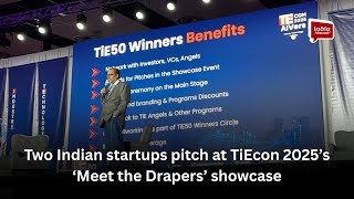 Two Indian startups pitch at TiEcon 2025’s ‘Meet the Drapers’ showcase